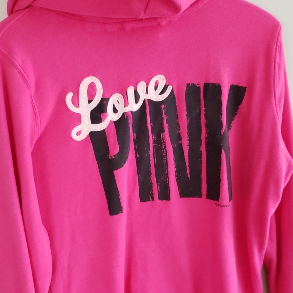 Pink hoodie Victoria Secret brand